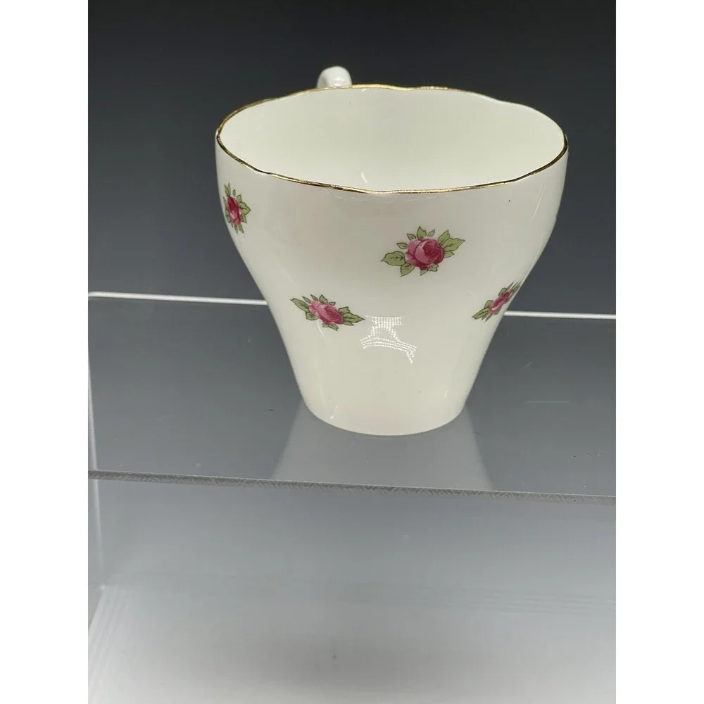 Vintage Adderley Bone China England Tea Cup Teacup 1789 Floral S2‎